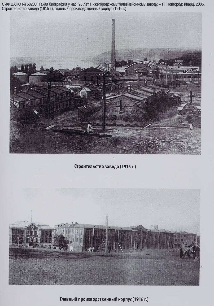 110-лет со дня основания Нижегородского телевизионного завода (ПАО «НИТЕЛ»)