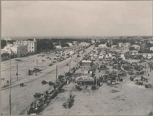 Архивное наследие нижегородских фотографов. Площадь М.Горького