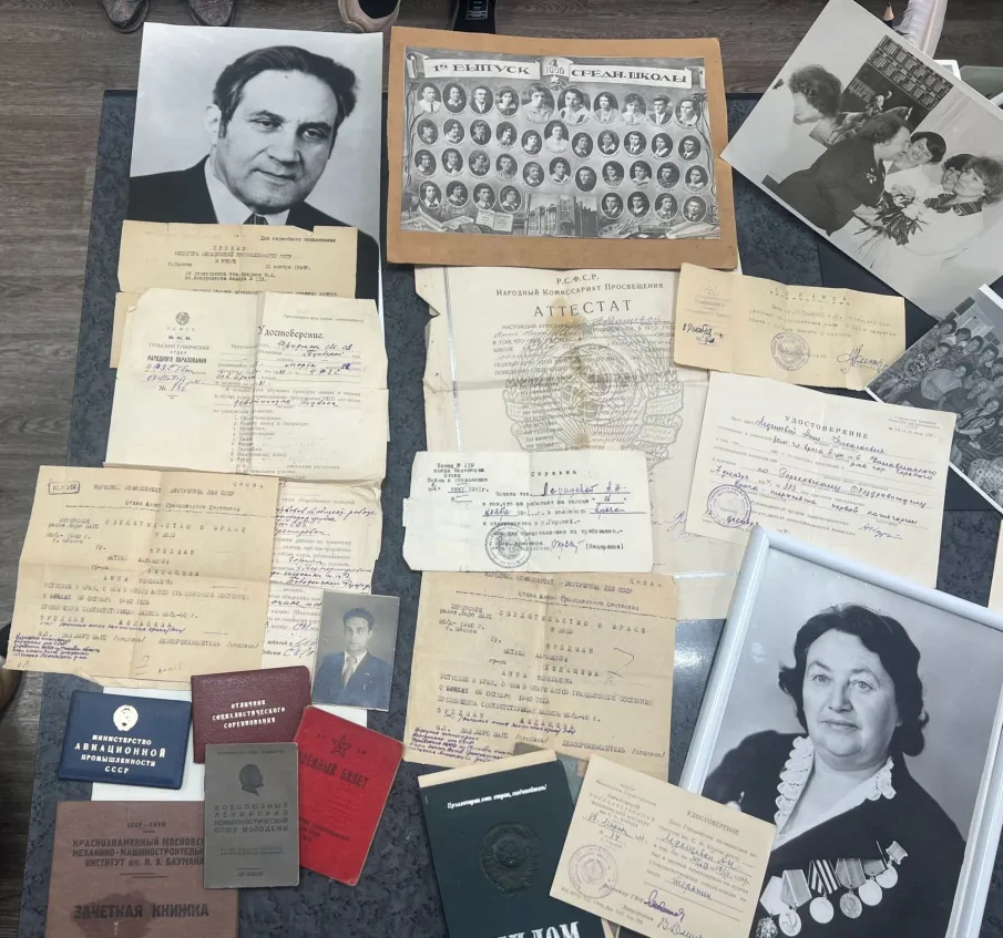 Личный фонд О.С. Красновой, руководителя главного управления ЗАГС Нижегородской области, пополнился новыми документами