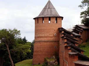 «Восстановленный из руин. К 75-летию начала реставрации Нижегородского кремля» Борисоглебская башня