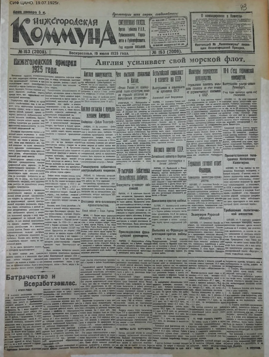 Нижний Новгород 100 лет назад