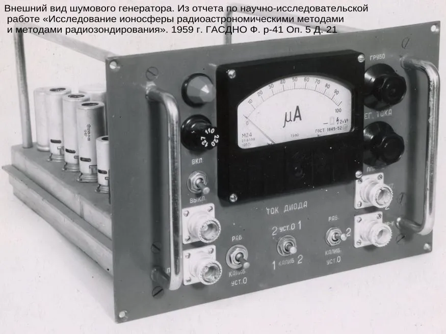 К 70-летию образования НИРФИ (о составе фонда Р-41 ГАСДНО)