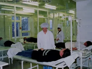 К 95-летию со дня создания станции переливания крови в г.Н.Новгороде (в настоящее время Нижегородский областной центр крови им. Н.Я. Климовой)